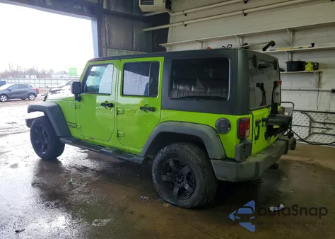 2013 Jeep Wrangler Unlimited Sport из США, поврежденный, VIN 1C4BJWDG0DL511776